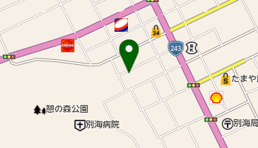 異酒屋24時の地図画像