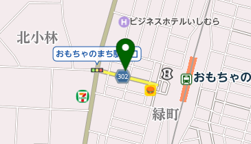 羊舎の地図画像