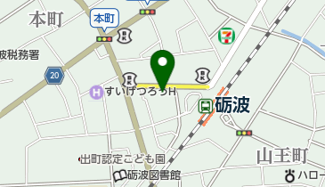 カラオケ メロディア 砺波の地図画像