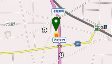 四季旬彩ニュー池田の地図画像