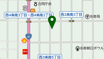 Cafe 憩の地図画像