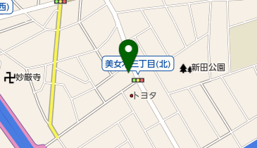 常翔來の地図画像