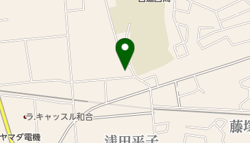 自家焙煎珈琲 豆楽の地図画像