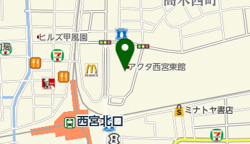 珈琲春秋Kobe 西宮北口店の地図画像