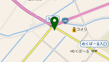 海賊うどんの地図画像