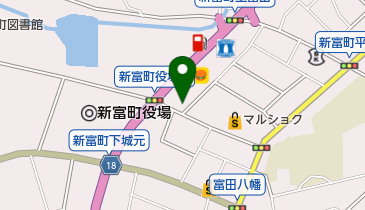 お食事処くろきの地図画像