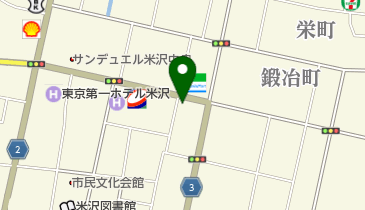 山口屋食堂の地図画像