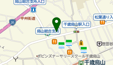 CORNER&rsquo;S GRILL 千歳烏山店の地図画像