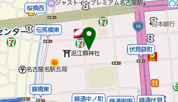 いと忠喫茶店の地図画像