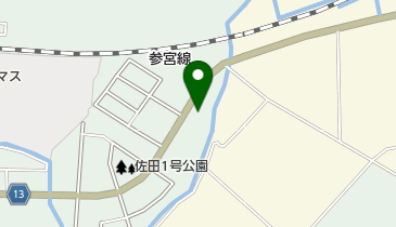 さんておーる食堂の地図画像