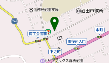 がじゅまるの地図画像