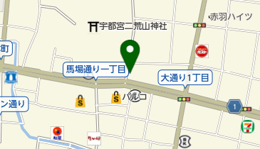 あかつきやの地図画像