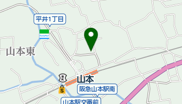 つばめ軽食店の地図画像