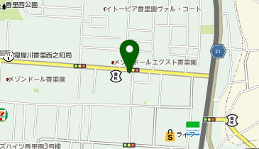 カラオケバー&カフェ フェニックスの地図画像