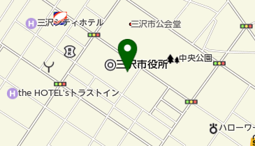 レストランさつきの地図画像