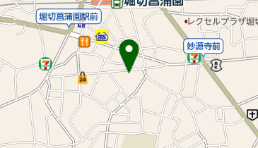 焼肉南山の地図画像