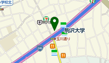 みんなの駒沢屋の地図画像