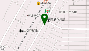 鮨八の地図画像