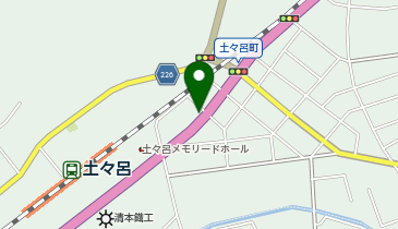 魚亭の地図画像