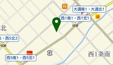 炉ばた一心の地図画像