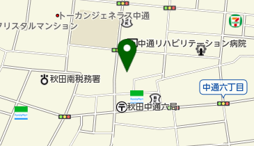 中通りサティスファクションの地図画像