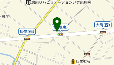 是 空 富山今泉店の地図画像