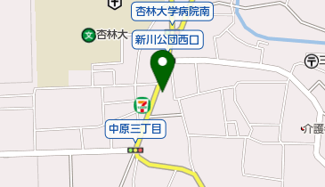 松ノ木の地図画像