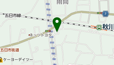 あき野の地図画像