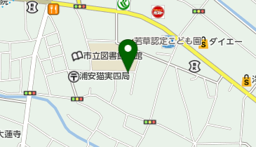 秀寿司の地図画像