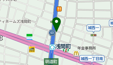 やきとり大吉 浅間町店の地図画像