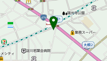 鳥八の地図画像