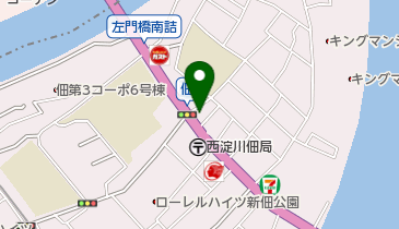 すずや食堂の地図画像