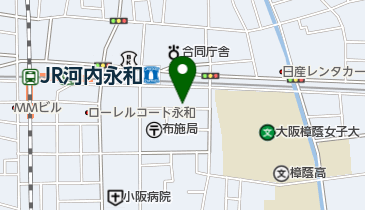 エレキの店の地図画像