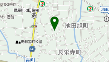 まつや食堂の地図画像