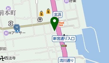 好きやねん 別府店の地図画像