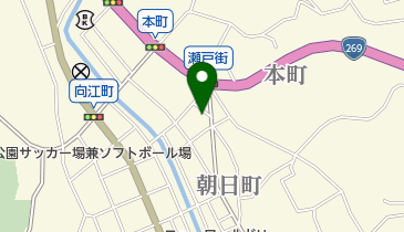 たこ焼き本町の地図画像