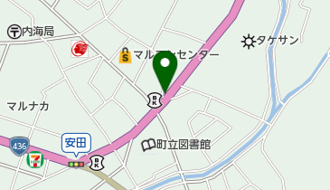 手打うどん瀬戸の地図画像