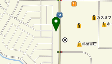 甘味cafe空の地図画像