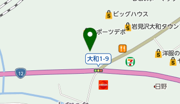 バイキングレストラン イートアップ 岩見沢店の地図画像