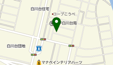 焼肉屋のキムチの地図画像