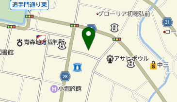 カフェ山崎の地図画像