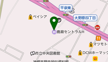 ショップ アイリスの地図画像