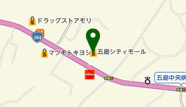 ボンパティ シティモール店の地図画像