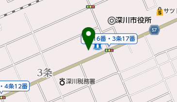 ほんだ 深川店の地図画像