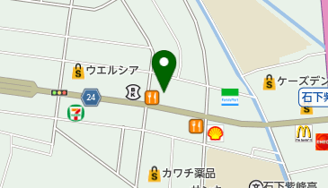 ゆたかや二号店の地図画像