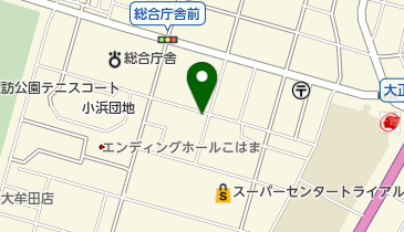 お好み焼き 田なかの地図画像