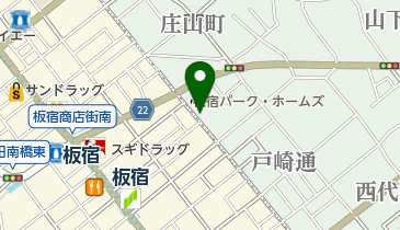 安庵の地図画像
