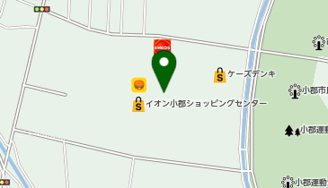 庄屋 イオン小郡店の地図画像