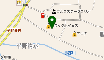 甲賀流たこ焼き アピタ伊賀上野店の地図画像