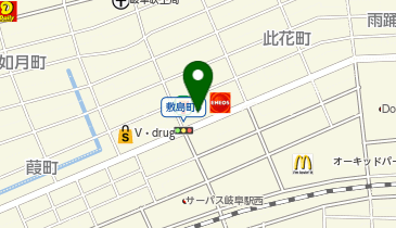 敷島珈琲店の地図画像